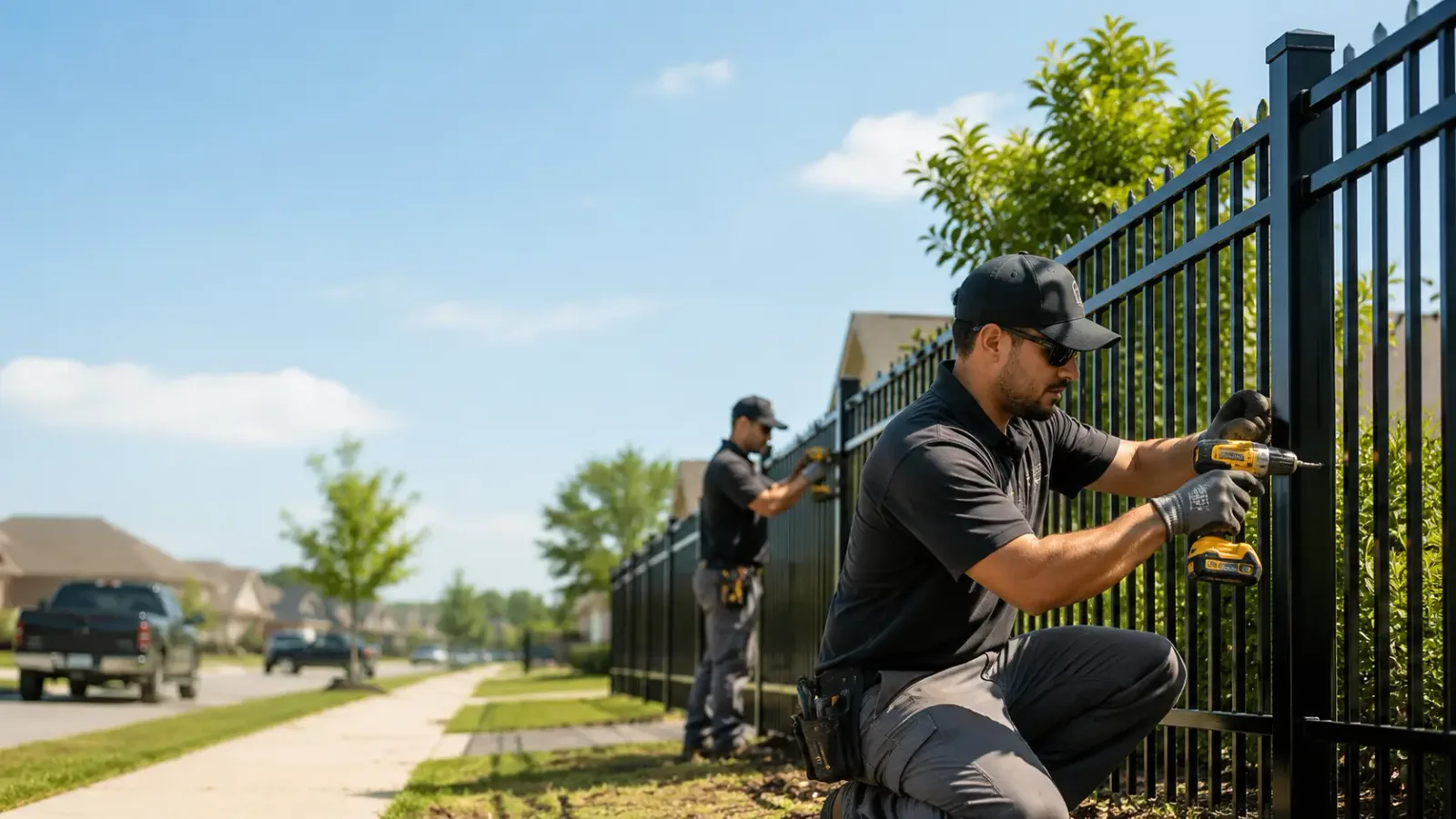 Metal Fence Installation in Annapolis, IL